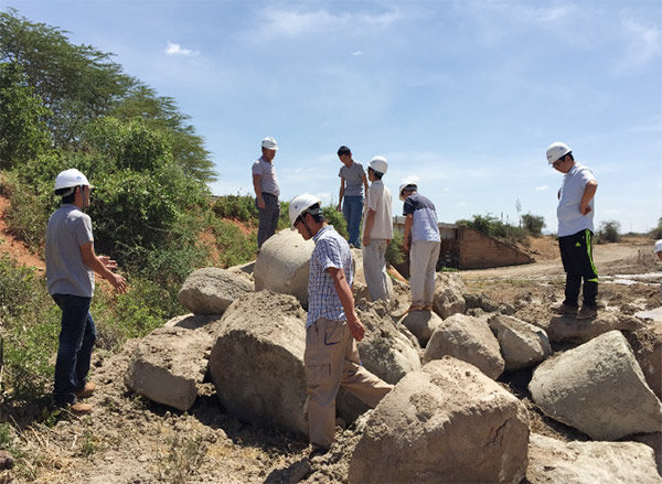 TVT体育官网智能入岩神器在东非肯尼亚获赞，人好设备好