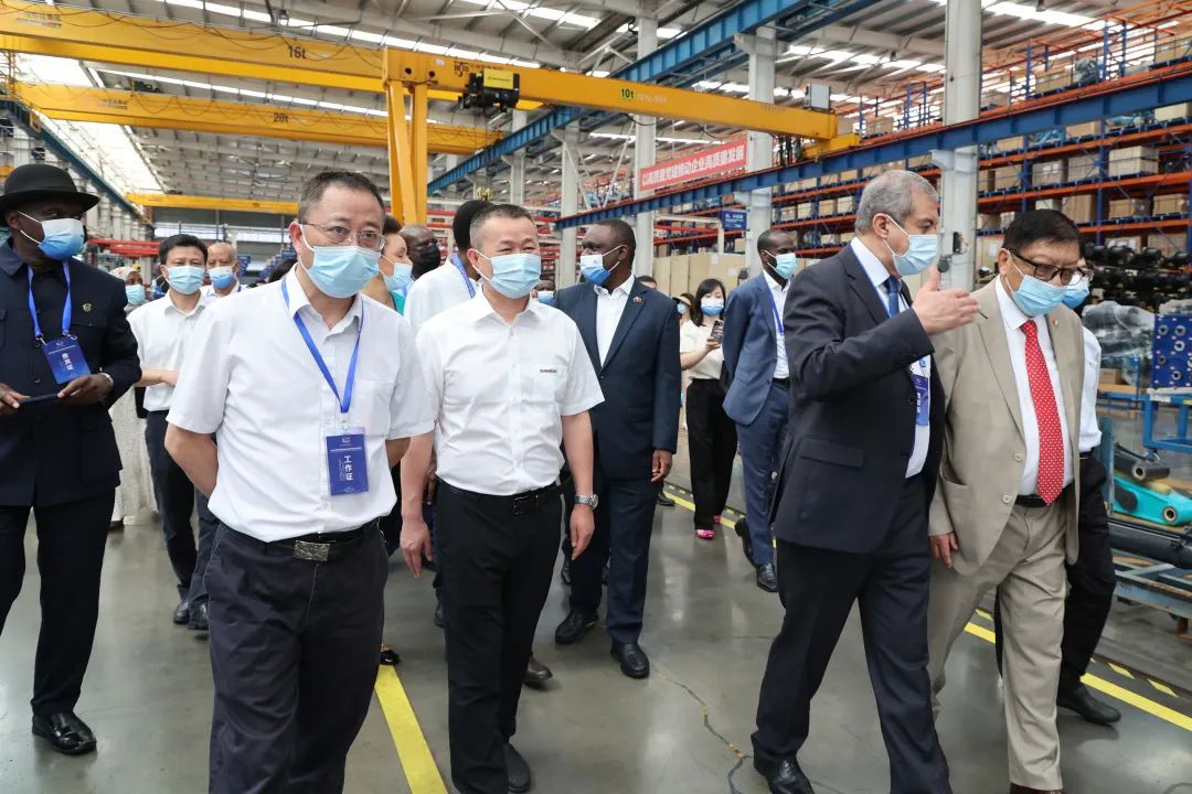 非洲驻华使节走访TVT体育官网智能